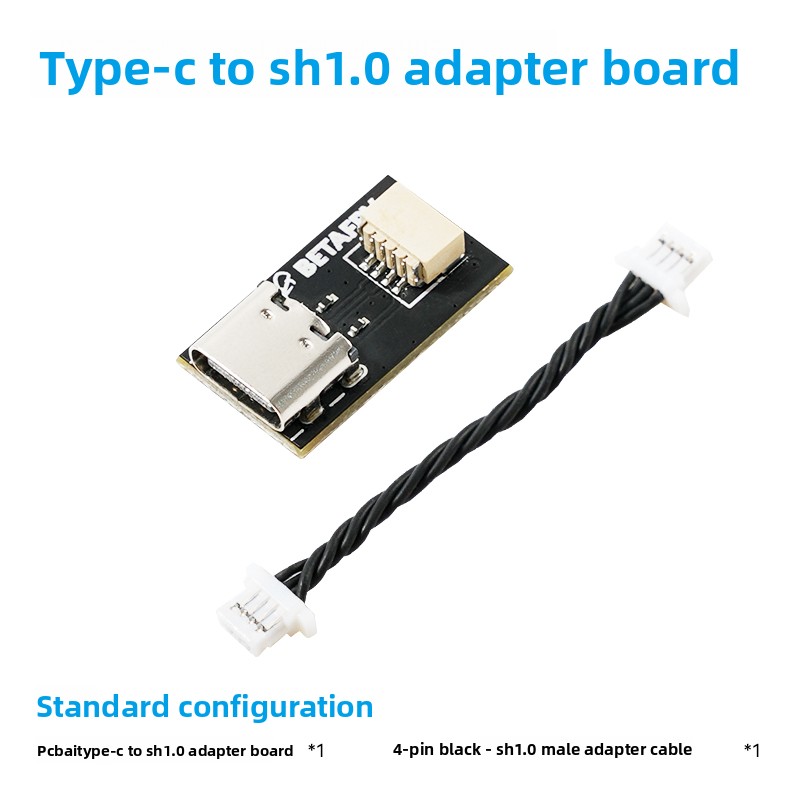 Drone Power Distribution Board - BETAFPV Type-C To SH1.0 Adapter Board,