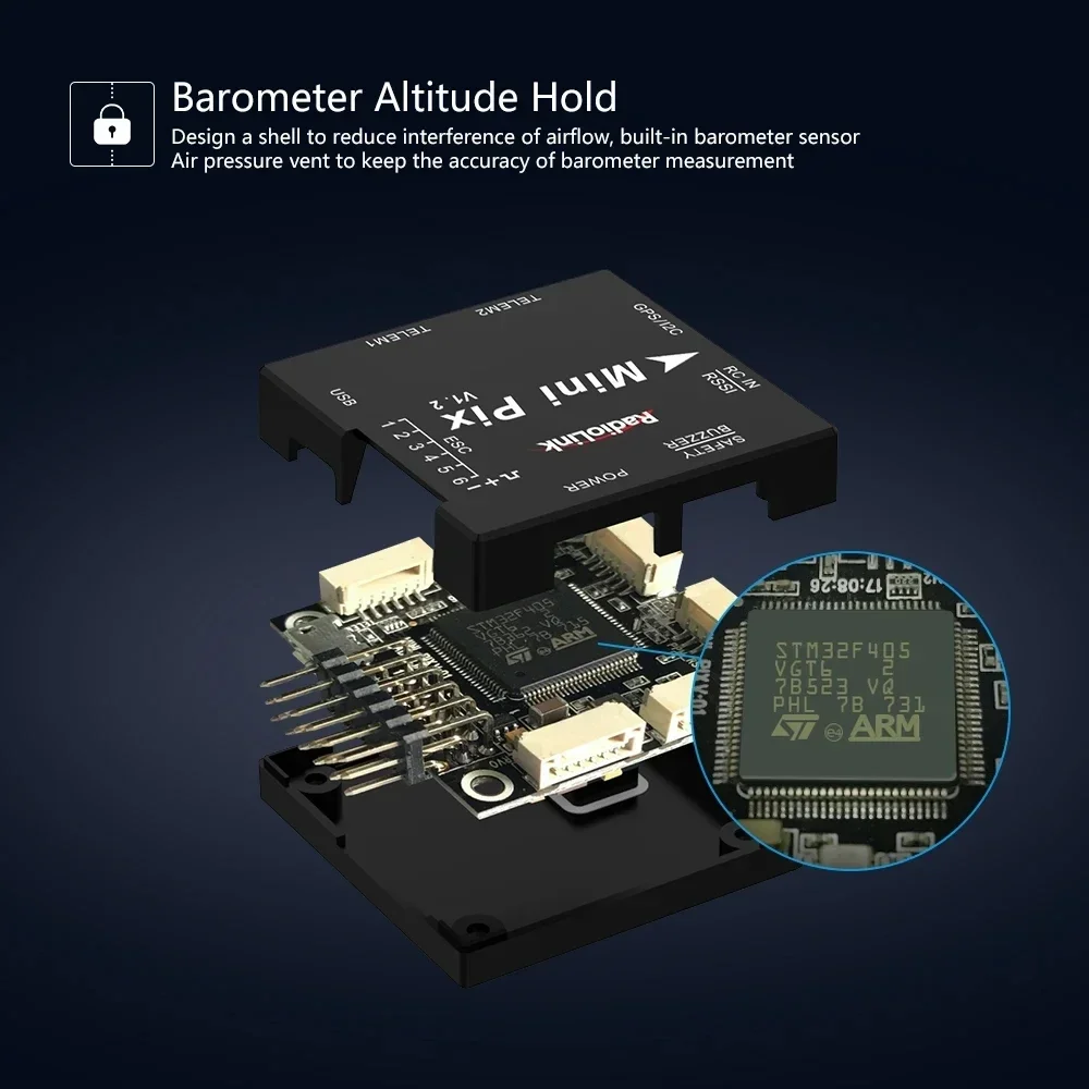 Radiolink New Mini PIX V1.2 Fl - огляд і ціна Drone Power Distribution Board