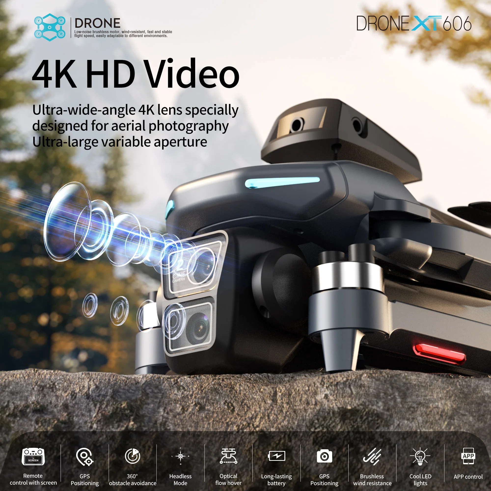 Original XT606 MAX GPS Drone 4 - огляд і ціна Jjrc Drone X12